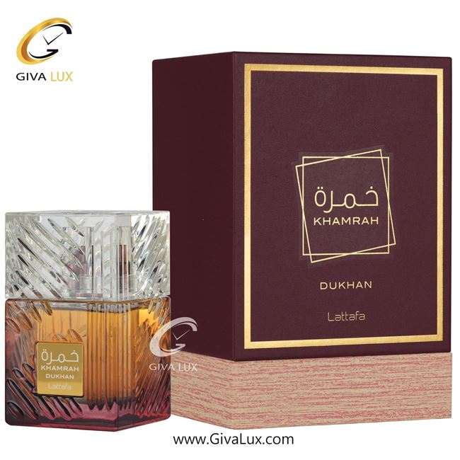  ادو پرفیوم  مردانه لطافه اورجینال مدل Khamrah Dukhan | خمره دخان رایحه مشابه بای کیلیان آنجیلز شیر حجم  100 میل